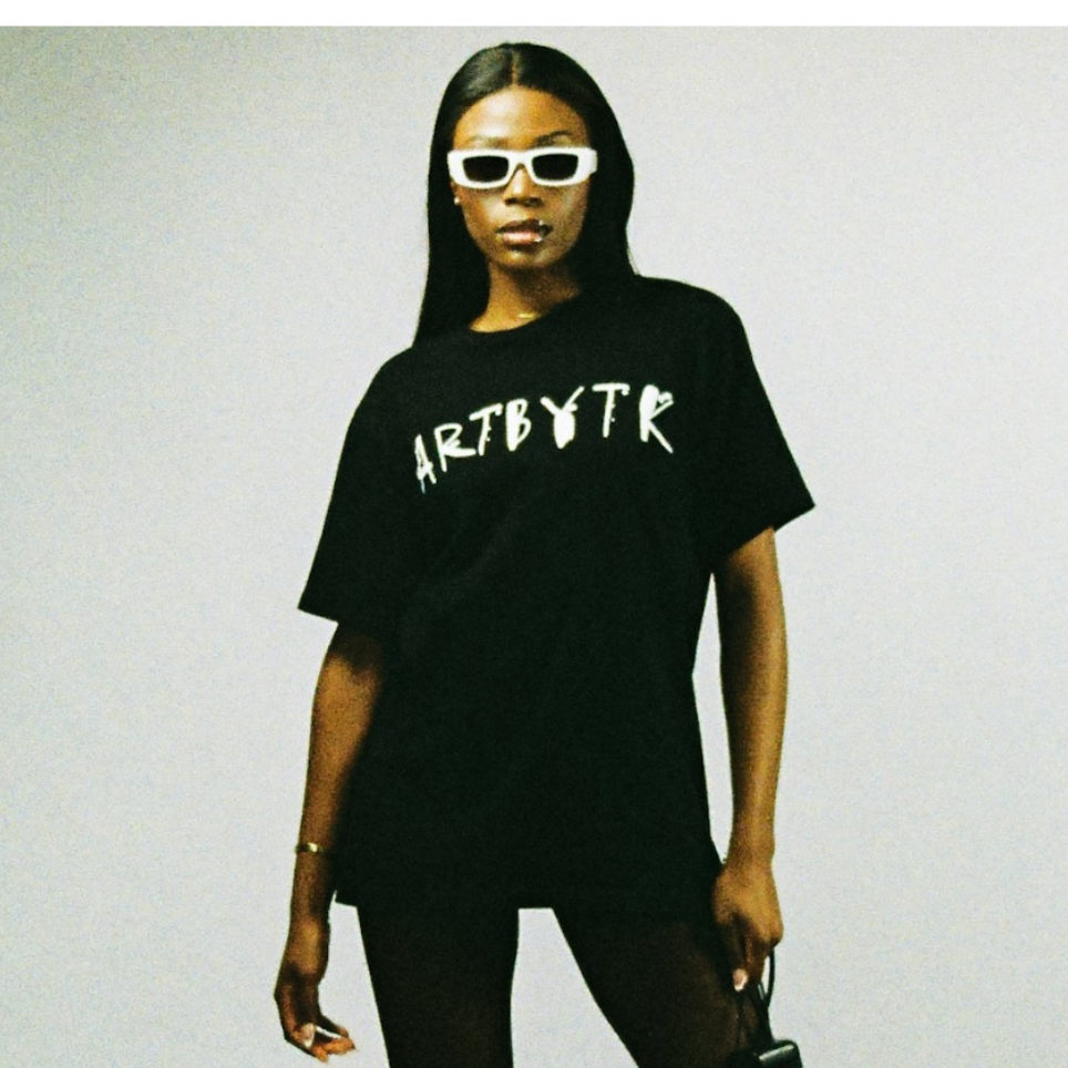 ArtbyTK Black Logo Tees